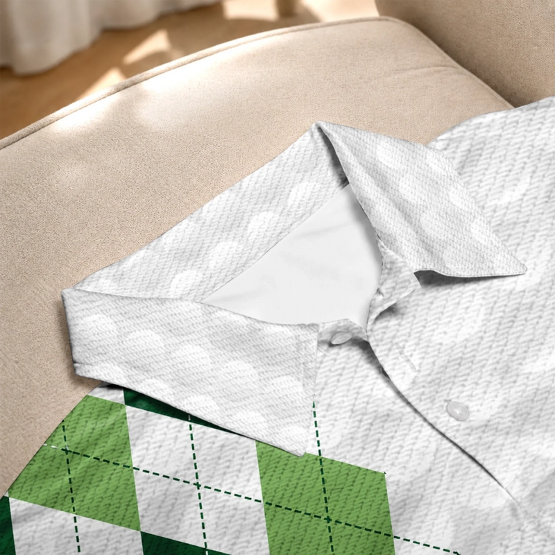 Custom All Over Print Polo Shirt - Personalized Father's Day Birthday Golf Gifts For Dad, Grandpa - Another Day Another Round