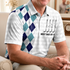 Custom All Over Print Polo Shirt - Personalized Father's Day Birthday Golf Gifts For Dad, Grandpa - Another Day Another Round