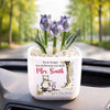 Custom Glass Everlasting Tulips - Personalized Graduation Gifts For Teachers - Sweet Blooms, Big Thanks