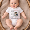 Custom Photo Baby Onesie - Personalized Baby Shower, Gender Reveal Gifts For New Dads, New Grandpas - Together We Make a Family