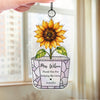 Custom Window Hanging Suncatcher Ornament - Personalized Birthday Gifts For Teachers - Growing With Gratitude
