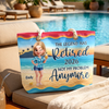 Custom Beach Bag - Personalized Summer Vacation And Travel, Retirement Gifts For Best Friends, Family, Coworker, Work Bestie - Living The Legend Life