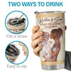 Follow Your Dreams Belive In Yourself & Remember To Be Awesome - Tumbler - To My Son, Gift For Son, Son Gift From Mom, Birthday Gift For Son