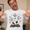 Custom Unisex T-shirt, Premium T-shirt, Hoodie - Personalized Funny Father's Day Gifts For Dad, Grandpa - Dad Gull Energy Only