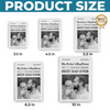 Custom Photo Acrylic Fridge Magnet - Personalized Father's Day Birthday Gifts For Dad, Grandpa - The Best Dad Days Begin Now