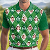 Custom Photo All Over Print Polo Shirt - Personalized Father's Day Birthday Golf Gifts For Dad, Grandpa - Golf Days Are The Best Days