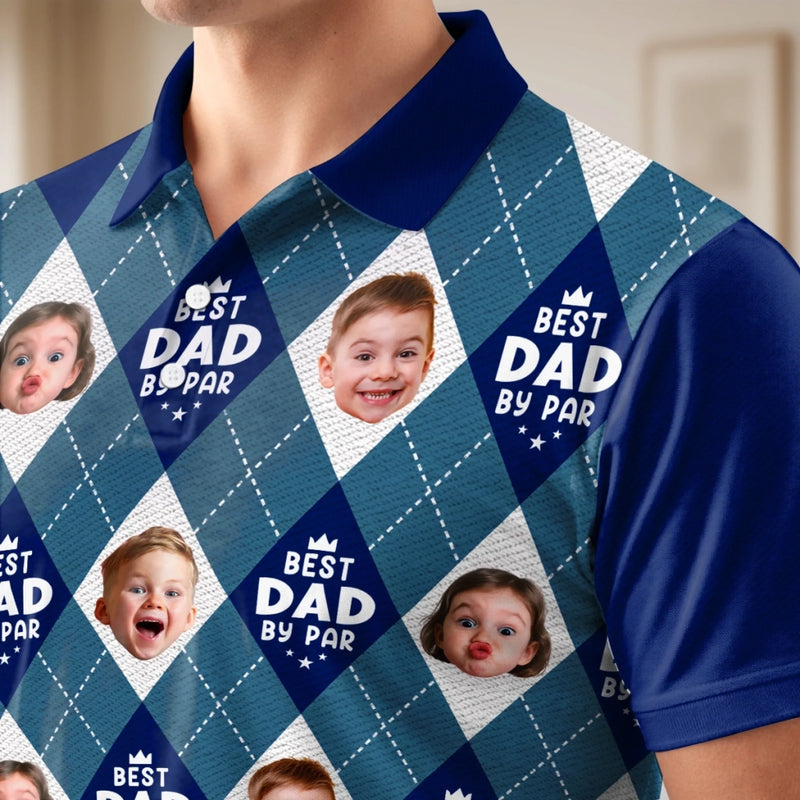 Custom Photo All Over Print Polo Shirt - Personalized Father's Day Birthday Golf Gifts For Dad, Grandpa - Golf Days Are The Best Days