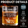Custom Whiskey Glass - Personalized Father's Day Birthday Gifts For Dog Lovers, Dog Dad And Mom - Long Night Sleep