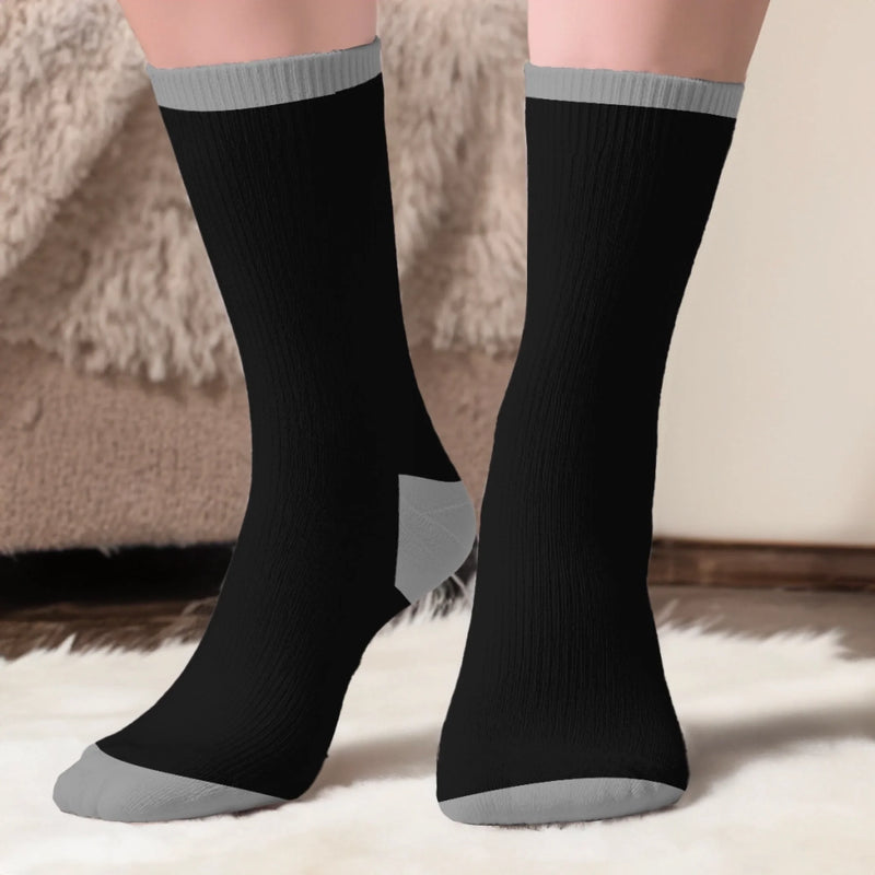 Custom Crew Socks - Personalized Father's Day Gifts For Dad, Grandpa - Professional Eye Rester