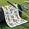 Custom Photo Golf Towel - Personalized Father's Day Birthday Golf Gifts For Dad, Grandpa - Just One More Hole