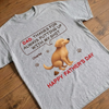 Custom Unisex T-shirt, Premium T-shirt, Hoodie - Personalized Father's Day Gifts For Dog Cat Lovers, Dog Dad And Mom, Cat Owners - Peak Dad Joke Energy