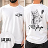 Custom Photo Unisex T-shirt - Personalized Father's Day Birthday Gifts For Dog Cat Lovers, Dog Dad And Mom, Cat Owners - Pet Lover Social Club