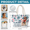 Custom Beach Bag - Personalized Summer Vacation And Travel, Retirement Gifts For Best Friends, Family, Coworker, Work Bestie - Sunshine, Freedom, Repeat