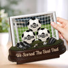 Custom LA 2026 Soccer Dad 2-Layered Wooden Plaque - Personalized Father's Day Gifts For Dad, Grandpa, Soccer Lovers, Sports Fans, Sports Lovers - Game Day, Dad Day
