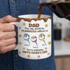 Custom 3D Inflated Effect Printed Mug - Personalized Father's Day Birthday Gifts For Dad, Grandpa - Delight In Every Sip