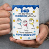 Custom 3D Inflated Effect Printed Mug - Personalized Father's Day Birthday Gifts For Dad, Grandpa - Sips Of Love