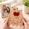 Custom Shaped Wooden Art Puzzle - Personalized Father's Day Birthday Gifts For Dad, Grandpa - Together Is Our Favorite Place