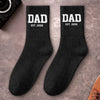 Custom Crew Socks - Personalized Father's Day Birthday Gifts For New Dads, New Grandpas - New Adventures Await