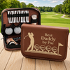 Custom Golf Bag - Personalized Father's Day Birthday Golf Gifts For Dad, Grandpa - Meet Me On The Green