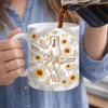 Custom 3D Inflated Effect Printed Mug - Personalized Birthday Gifts For Mom, Grandma - Her Little Sunshines