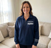 Custom Unisex Quarter Zip Sweatshirt - Personalized Father's Day Birthday Gifts For Dad, Grandpa - My Greatest Blessings Call Me Papa