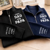 Custom Unisex Quarter Zip Sweatshirt - Personalized Father's Day Birthday Gifts For Dad, Grandpa - Dad Makes Every Memory Better