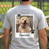 Custom Photo Unisex T-shirt - Personalized Father's Day Birthday Gifts For Dog Cat Lovers, Dog Dad And Mom, Cat Owners - Love Is A Wet Nose