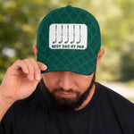 Custom Hat, All Over Print Classic Cap - Personalized Birthday Golf Gifts For Dad, Grandpa - Golf Is My Happy Hour