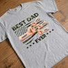 Custom Unisex T-shirt, Premium T-shirt, Hoodie - Personalized Father's Day Gifts For Dad, Grandpa - Our Hero, Our Dad