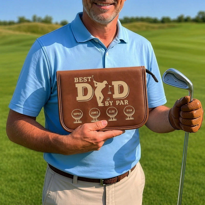 Custom Golf Bag - Personalized Father's Day Birthday Golf Gifts For Dad, Grandpa - Fairways And Good Days