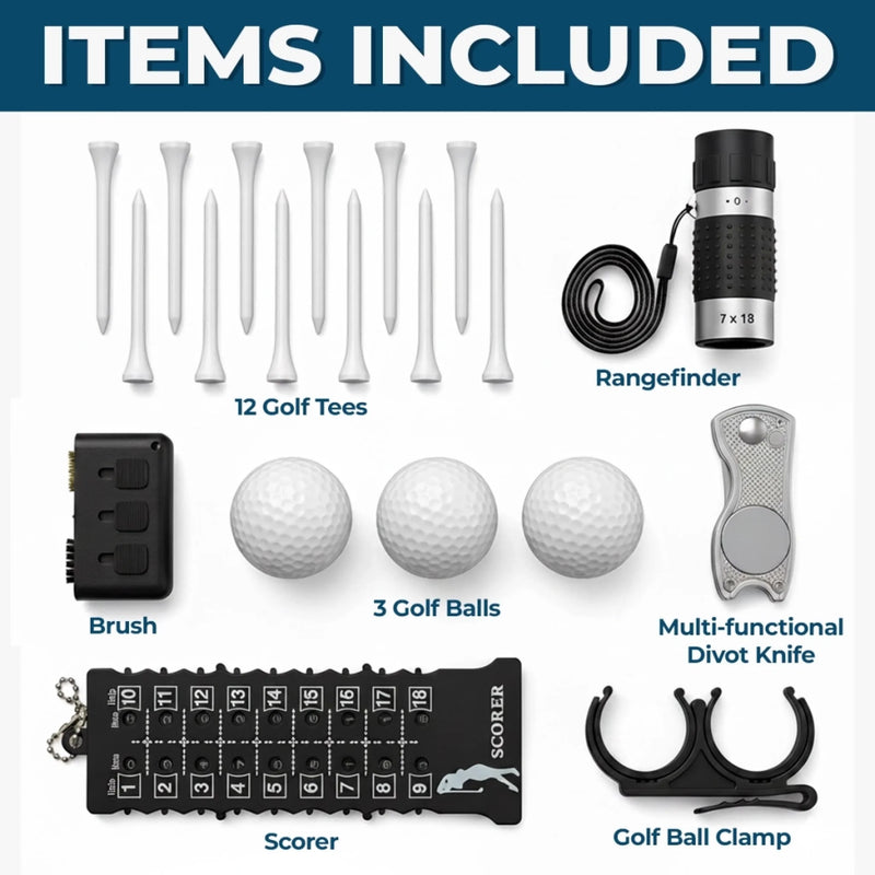 Custom Golf Bag - Personalized Father's Day Birthday Golf Gifts For Dad, Grandpa - Fairways And Good Days