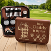 Custom Golf Bag - Personalized Father's Day Birthday Golf Gifts For Dad, Grandpa - Swing Hard Stay Humble