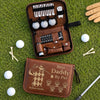 Custom Golf Bag - Personalized Father's Day Birthday Golf Gifts For Dad, Grandpa - Swing Hard Stay Humble