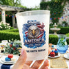 Custom Party Cups - Personalized America 250th Anniversary Gifts For Mom, Dad, Brother, Sister, Kids - Cheers To 250 Years America