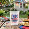 Custom Party Cups - Personalized America 250th Anniversary Gifts For Mom, Dad, Brother, Sister, Kids - Celebrate Freedom Together