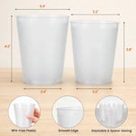 Custom Party Cups - Personalized America 250th Anniversary Gifts For Mom, Dad, Brother, Sister, Kids - Celebrate Freedom Together