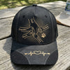 Custom Hat, All Over Print Classic Cap - Personalized Father's Day Gifts For Dad, Grandpa - Papa’s Hand Holds The Whole Family