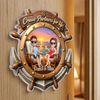 Custom Cruise Ship Door Magnet - Personalized Summer Vacation And Travel Gifts For Husband And Wife, Him And Her - Sunset Cruise Vibes