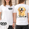 Custom Photo Unisex T-shirt - Personalized Birthday Gifts For Dog Cat Lovers, Dog Dad And Mom, Cat Owners - My Fluffy Bestie