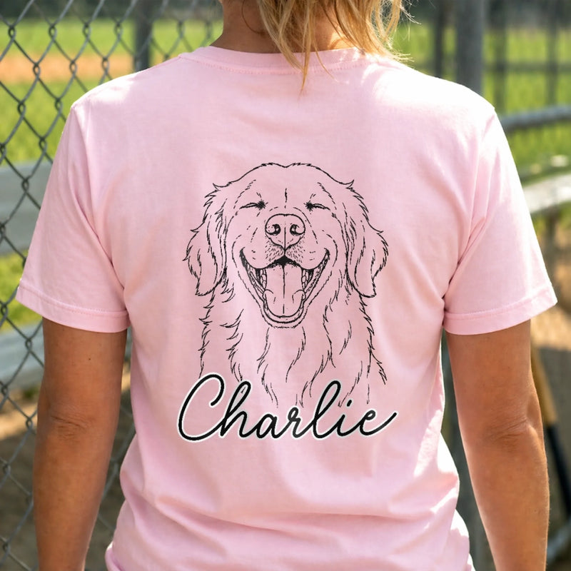 Custom Photo Unisex T-shirt - Personalized Birthday Gifts For Dog Cat Lovers, Dog Dad And Mom, Cat Owners - Fur Mama Mood