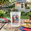 Custom Party Cups - Personalized America 250th Anniversary Gifts For Mom, Dad, Brother, Sister, Kids - Land Of The Free Cheers