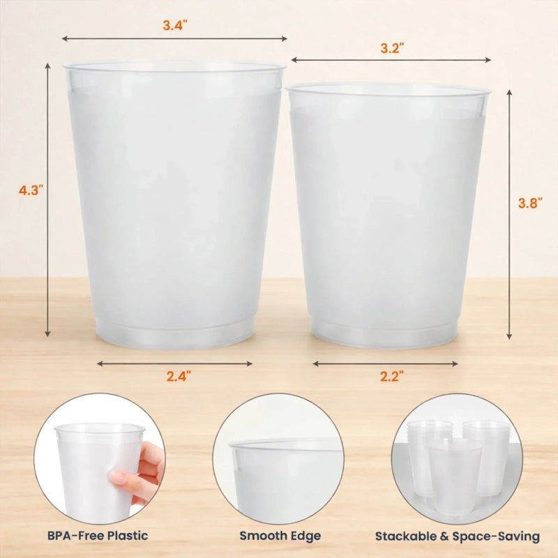 Custom Party Cups - Personalized America 250th Anniversary Gifts For Mom, Dad, Brother, Sister, Kids - Family Freedom Fiesta