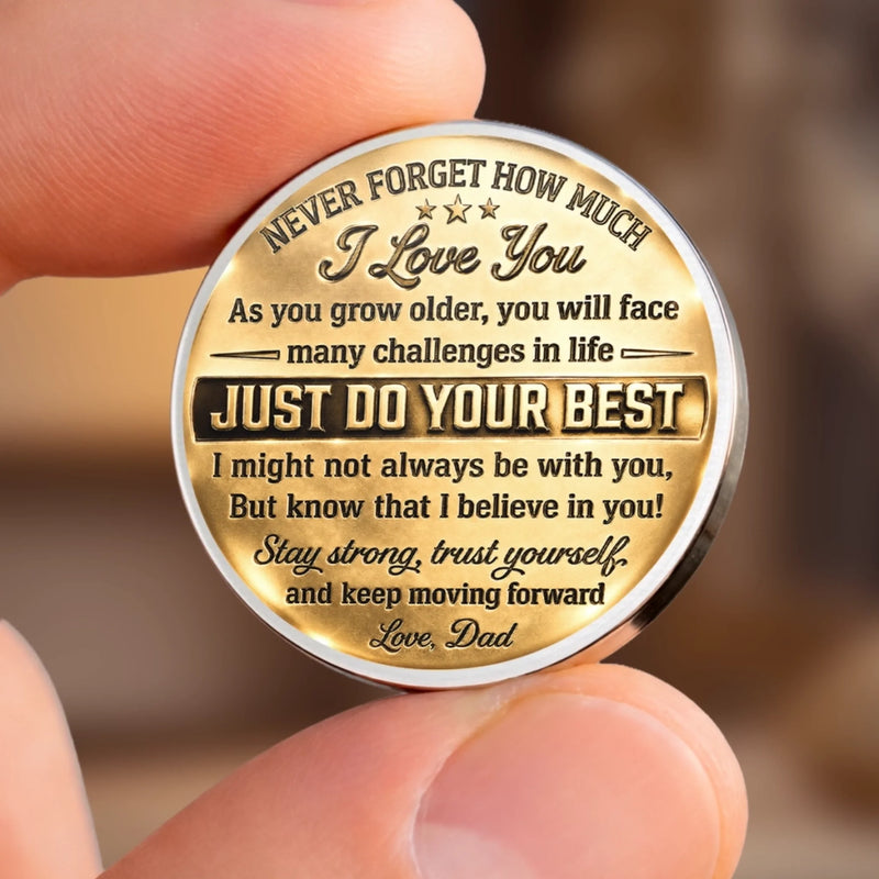 Custom Pocket Hug - Personalized Birthday Gifts For Son - To My Son, Stay Strong Always