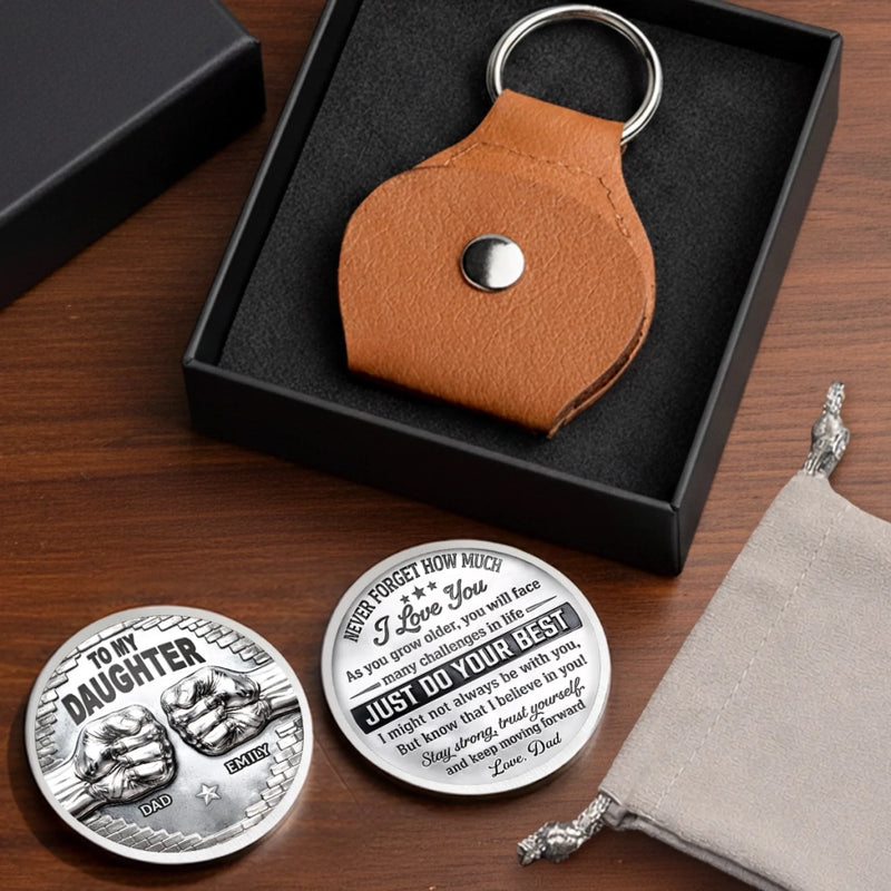 Custom Pocket Hug - Personalized Birthday Gifts For Daughter - Never Forget How Amazing You Are