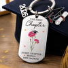 Custom Graduation Keychain - Personalized Graduation Gifts For Him, Her - The Next Chapter Begins