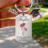 Custom Graduation Keychain - Personalized Graduation Gifts For Him, Her - The Next Chapter Begins