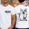 Custom Photo Unisex T-shirt - Personalized Father's Day Birthday Gifts For Dog Cat Lovers, Dog Dad And Mom, Cat Owners - Pet Lover Social Club