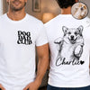 Custom Photo Unisex T-shirt - Personalized Father's Day Birthday Gifts For Dog Cat Lovers, Dog Dad And Mom, Cat Owners - Fur Real Besties