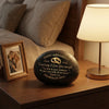 Custom Printed Rock - Personalized Anniversary Wedding Gifts For Husband And Wife, Him And Her - Our Love Blossoms Through Time