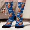 Custom Photo Middle Tube Socks - Personalized  Graduation Gifts For Him, Her - Senior Year Socks